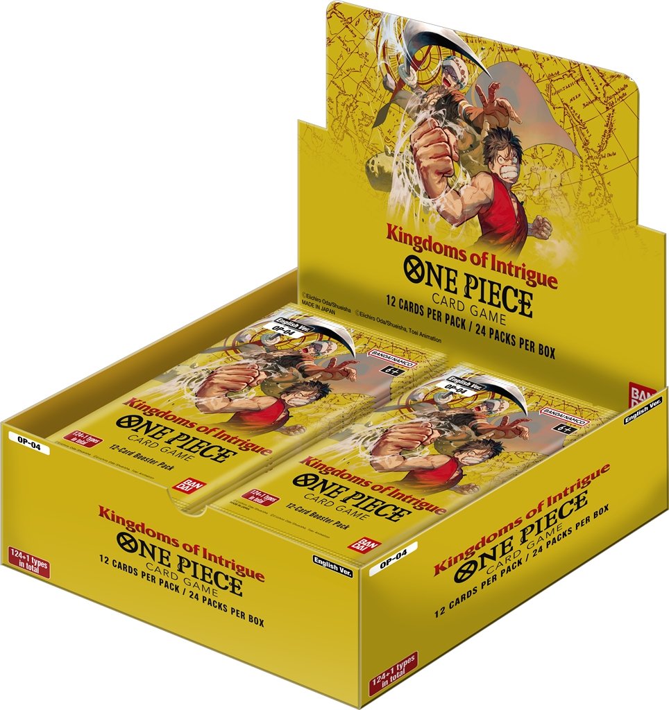 One Piece Card Game: Booster Pack - Kingdoms Of Intrigue Booster Box [OP-04]
