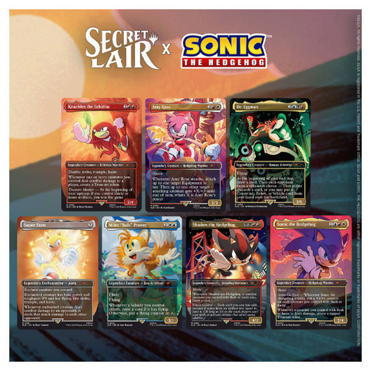 Secret Lair x Sonic: Friends & Foes