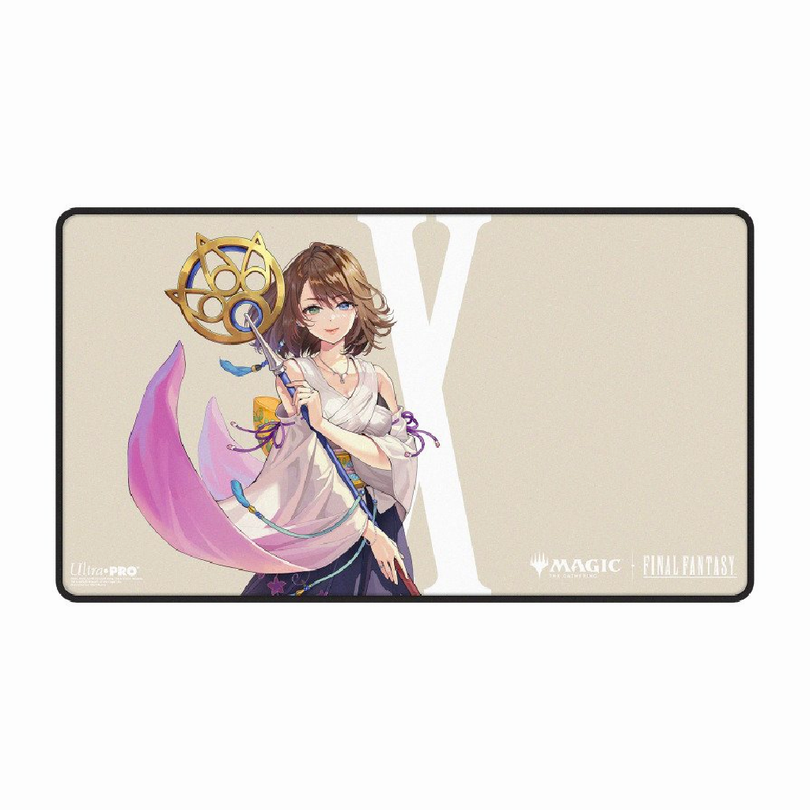MTG: Final Fantasy Yuna Grand Summoner Black-Stitched Playmat