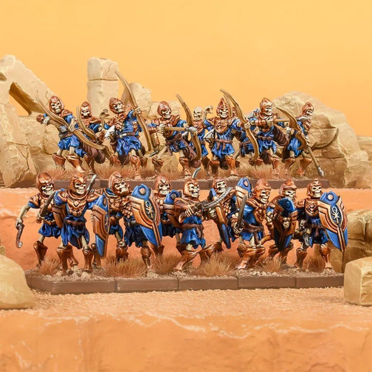 Empire of Dust Skeleton Warriors Regiment