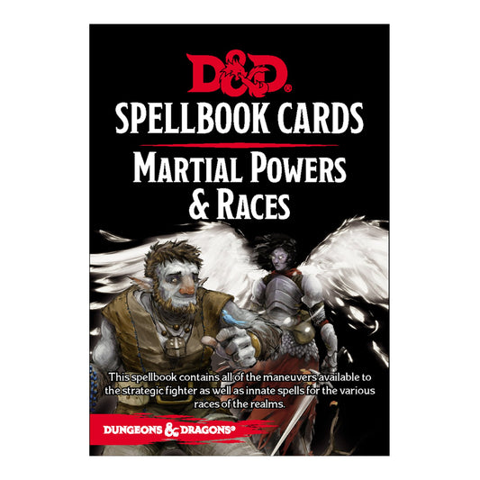 Dungeon & Dragons - Spellbook Cards - Martial Powers & Races