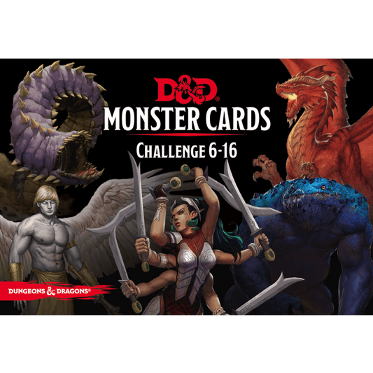 Dungeon & Dragons - Monster Cards - Challenge 6-16