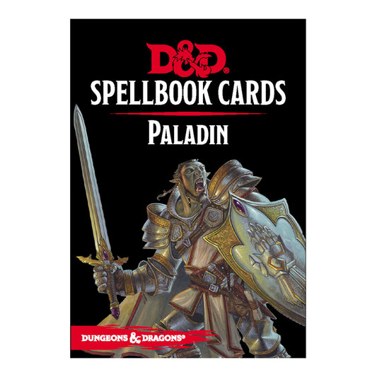 Dungeon & Dragons - Spellbook Cards - Paladin