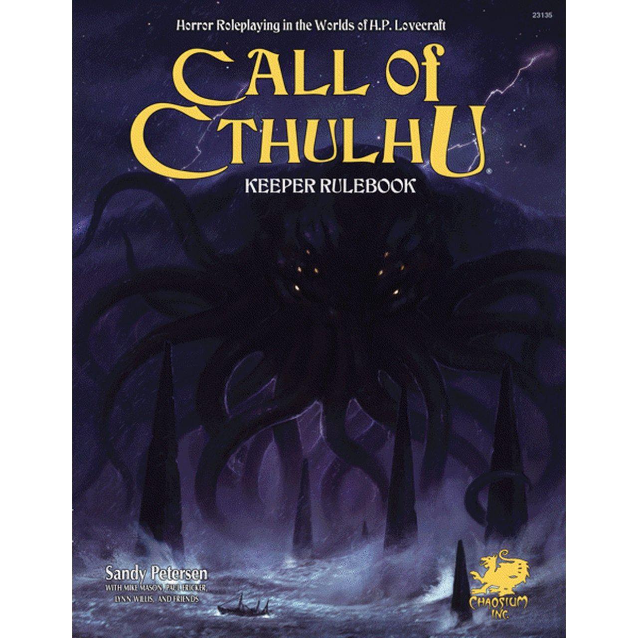 Call of Cthulhu Keeper Rulebook - Hardcover