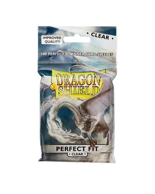 Dragon Shield Perfect Fit (Toploading) - Clear 100 Sleeves