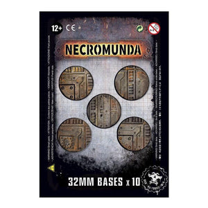 Necromunda 32Mm Bases (X10)