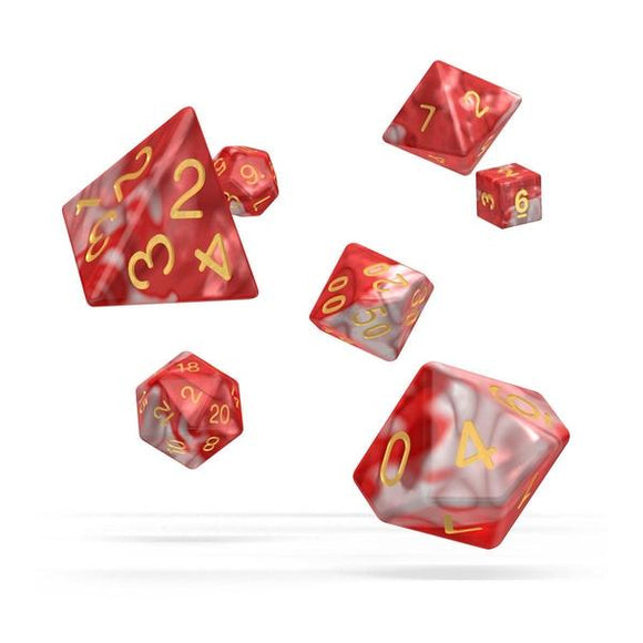 Oakie Doakie Dice RPG Set Gemidice - Red Sky