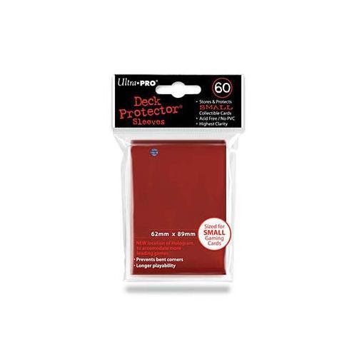 Ultra Pro - Small Card Sleeves 60pk - Red